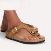 Soft Footbed Gizeh en cuir nubuck Soft Footbed Gizeh en cuir nubuck