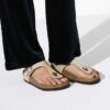 Soft Footbed Gizeh en cuir nubuck