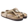 Soft Footbed Gizeh en cuir nubuck