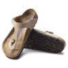 Soft Footbed Gizeh en cuir nubuck