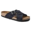Soft Footbed Lugano en cuir suédé
