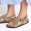 Soft Footbed Tulum en cuir nubuck Soft Footbed Tulum en cuir nubuck