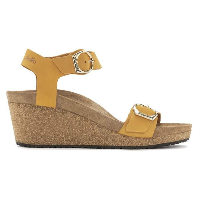 Soley en cuir nubuck abricot Soley en cuir nubuck abricot