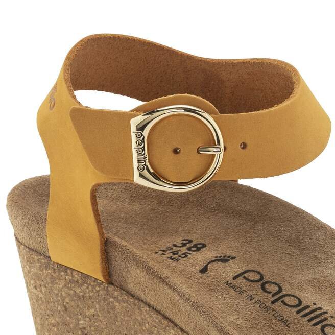 Soley en cuir nubuck abricot Soley en cuir nubuck abricot