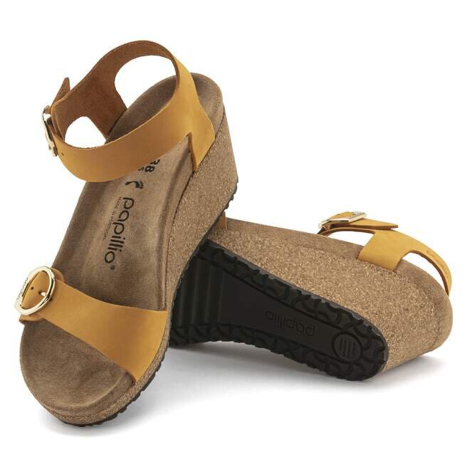 Soley en cuir nubuck abricot Soley en cuir nubuck abricot