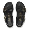 Soley Ring-Buckle Cuir Noir Soley Ring-Buckle Cuir Noir