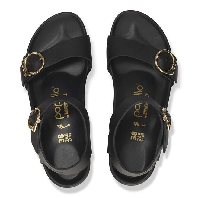 Soley Ring-Buckle Cuir Noir Soley Ring-Buckle Cuir Noir