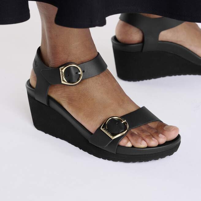Soley Ring-Buckle Cuir Noir Soley Ring-Buckle Cuir Noir