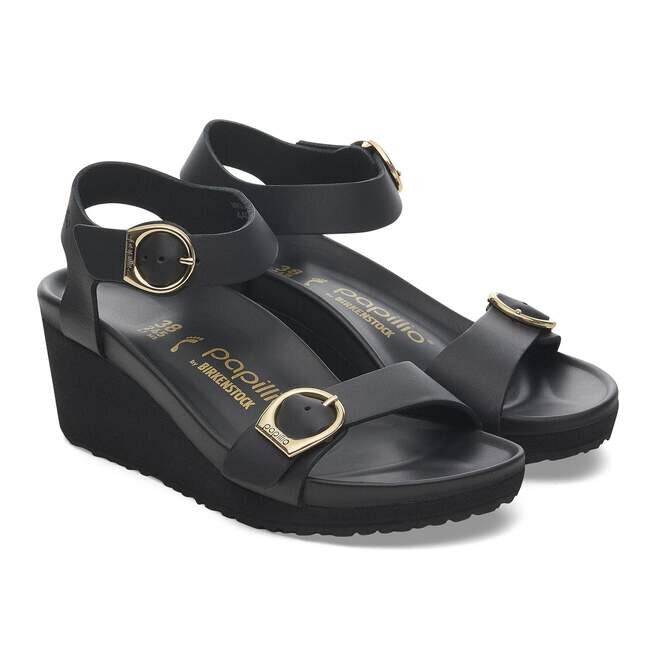 Soley Ring-Buckle Cuir Noir Soley Ring-Buckle Cuir Noir