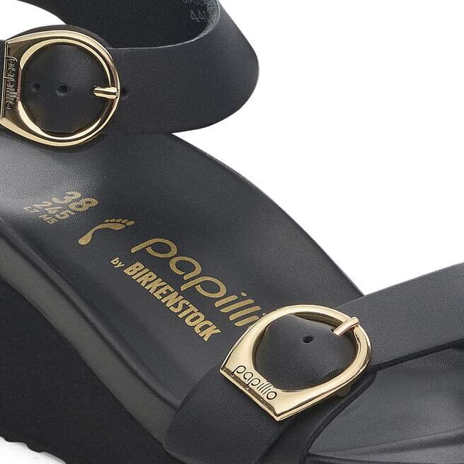 Soley Ring-Buckle Cuir Noir Soley Ring-Buckle Cuir Noir