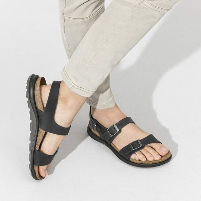 Sonora Femme Cuir huilé Noir Sonora Femme Cuir huilé Noir
