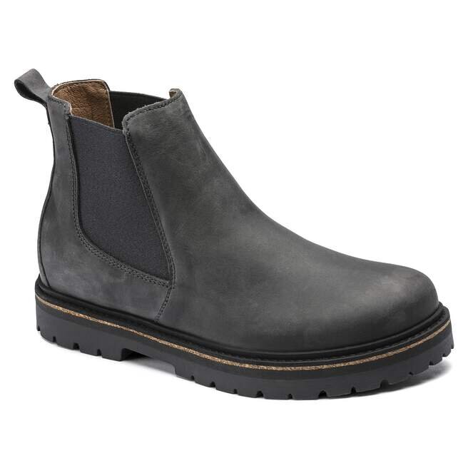 Stalon en cuir nubuck graphite Stalon en cuir nubuck graphite