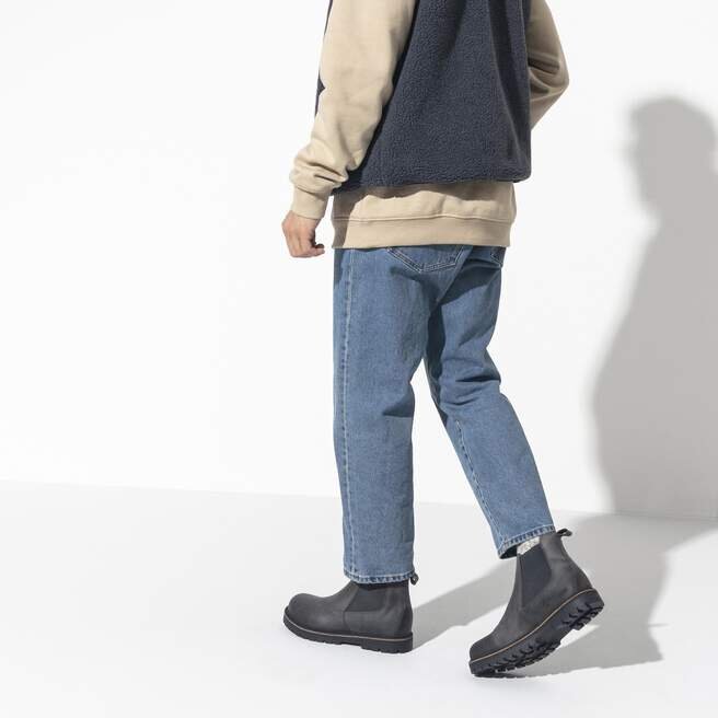Stalon en cuir nubuck graphite Stalon en cuir nubuck graphite