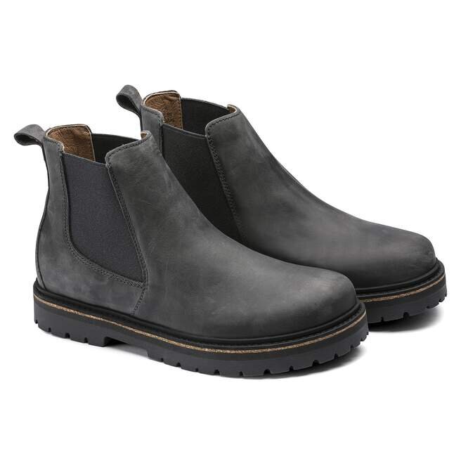 Stalon en cuir nubuck graphite Stalon en cuir nubuck graphite