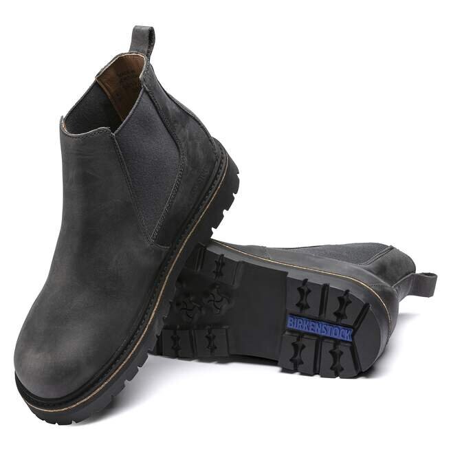 Stalon en cuir nubuck graphite Stalon en cuir nubuck graphite