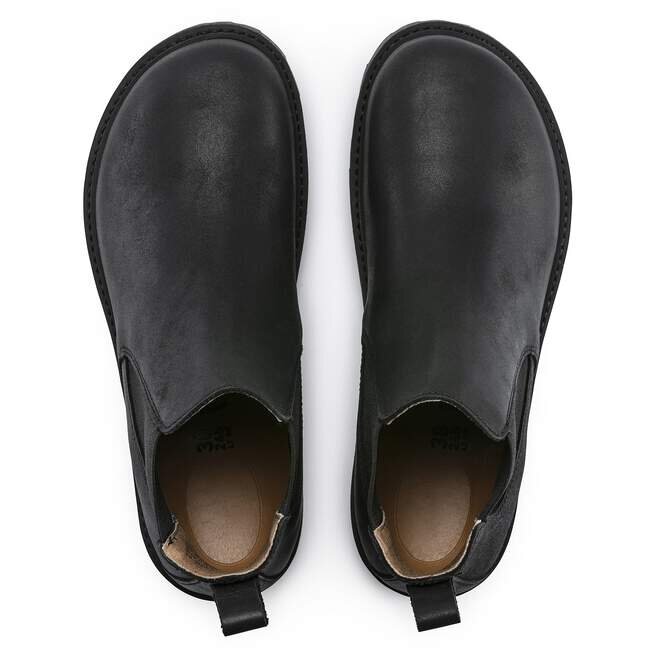 Stalon en cuir nubuck noir Stalon en cuir nubuck noir