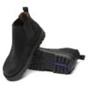 Stalon en cuir nubuck noir Stalon en cuir nubuck noir