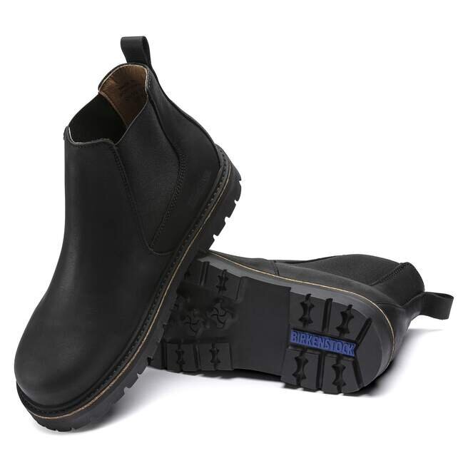 Stalon en cuir nubuck noir Stalon en cuir nubuck noir