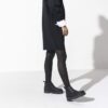 Stalon en cuir nubuck noir Stalon en cuir nubuck noir