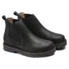 Stalon en cuir nubuck noir Stalon en cuir nubuck noir
