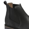 Stalon en cuir nubuck noir Stalon en cuir nubuck noir