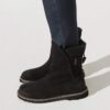 Uppsala Cuir suédé noir