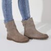 Uppsala en cuir suédé et peau de mouton