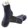 Uppsala en cuir suédé et peau de mouton bleu marine Uppsala en cuir suédé et peau de mouton bleu marine