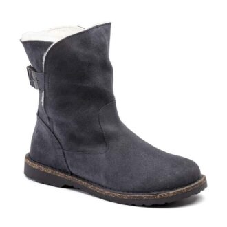Uppsala en cuir suédé et peau de mouton Graphite Uppsala en cuir suédé et peau de mouton Graphite