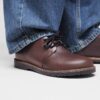 Uppsala Low en cuir naturel