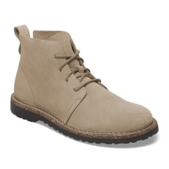 Uppsala Mid en cuir suédé
