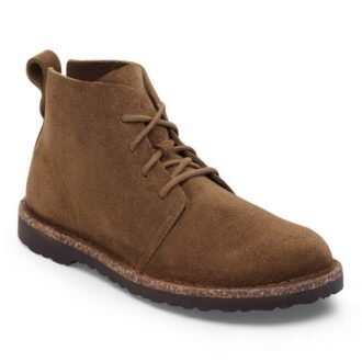 Uppsala Mid en cuir suédé