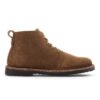 Uppsala Mid en cuir suédé