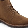 Uppsala Mid en cuir suédé