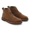Uppsala Mid en cuir suédé