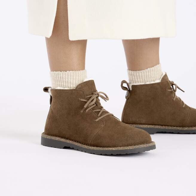 Uppsala Mid en cuir suédé et peau de mouton Uppsala Mid en cuir suédé et peau de mouton