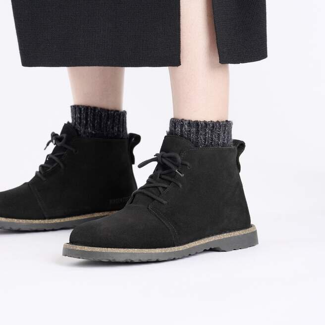 Uppsala Mid en cuir suédé et peau de mouton Uppsala Mid en cuir suédé et peau de mouton