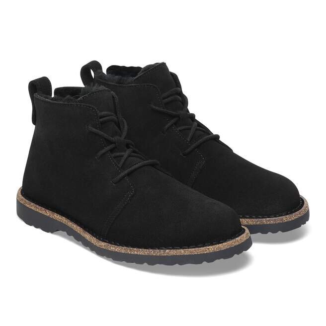 Uppsala Mid en cuir suédé et peau de mouton Uppsala Mid en cuir suédé et peau de mouton