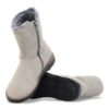 Uppsala Zip en cuir suédé et peau de mouton Uppsala Zip en cuir suédé et peau de mouton
