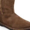 Uppsala Zip en cuir suédé et peau de mouton